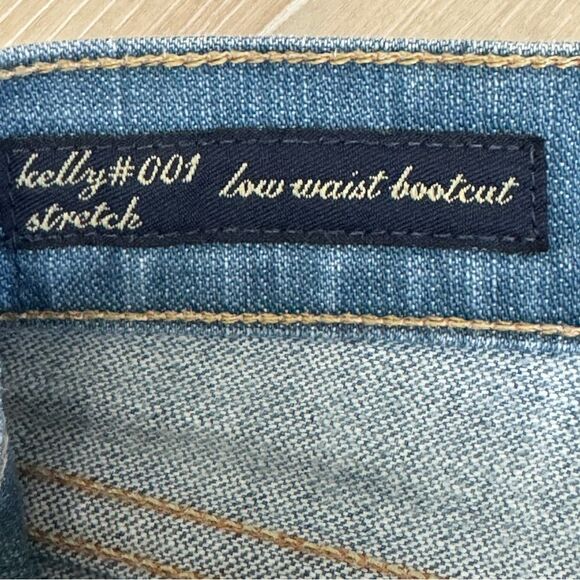 Citizens Of Humanity Kelly Low Waist Boot Cut Blue Jeans Size 27 - Picture 12 of 13